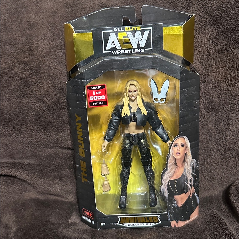JAZWARES, AEW The Bunny, Unrivaled Series 13 Action Figure Toy & Collectible - Picture 8 of 8